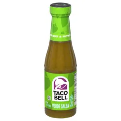 Taco Bell Verde Salsa, 7.5 oz Bottle