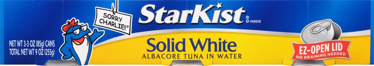 slide 3 of 9, StarKist Solid White Albacore Tuna in Water 3 - 3 oz Cans, 3 ct