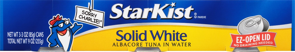 slide 4 of 9, StarKist Solid White Albacore Tuna in Water 3 - 3 oz Cans, 3 ct
