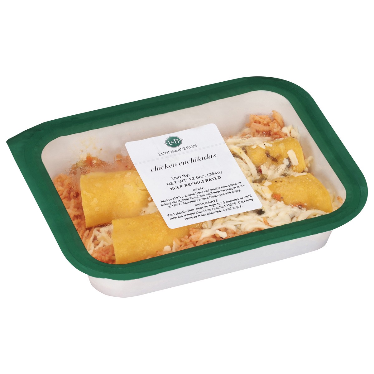 slide 3 of 9, Lunds & Byerlys Chicken Enchiladas 12.5 oz, 12.5 oz
