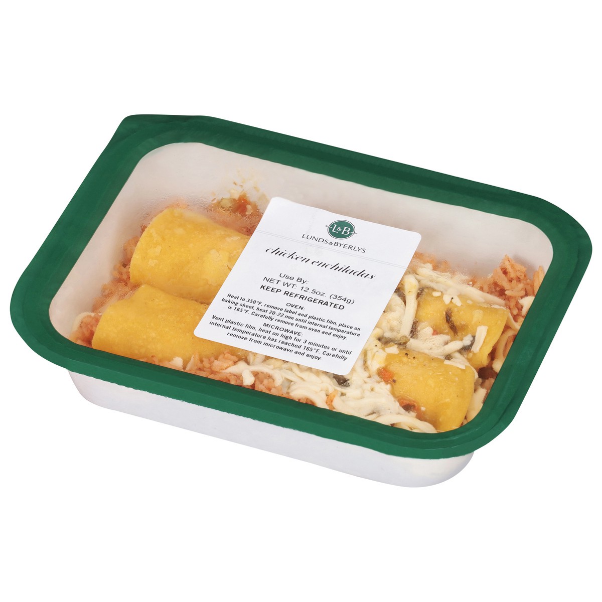 slide 2 of 9, Lunds & Byerlys Chicken Enchiladas 12.5 oz, 12.5 oz