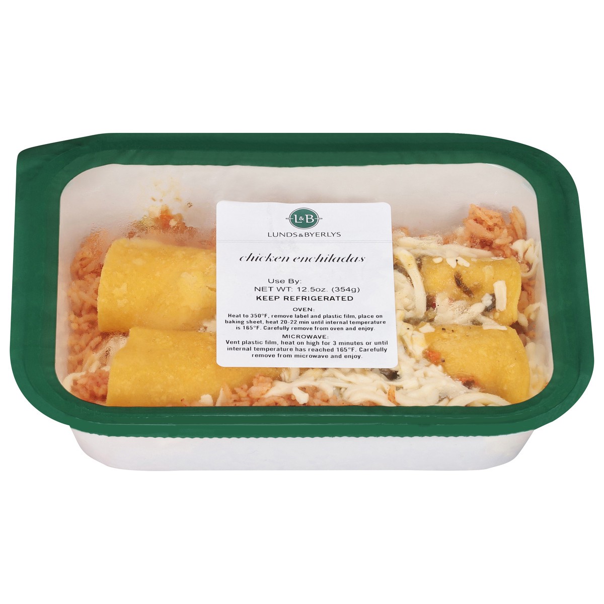 slide 1 of 9, Lunds & Byerlys Chicken Enchiladas 12.5 oz, 12.5 oz