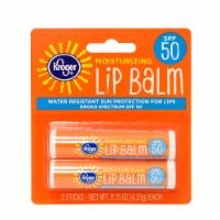 slide 1 of 1, Kroger Sunscreen SPF 50 Lipbalm 2 Pack, 2 ct