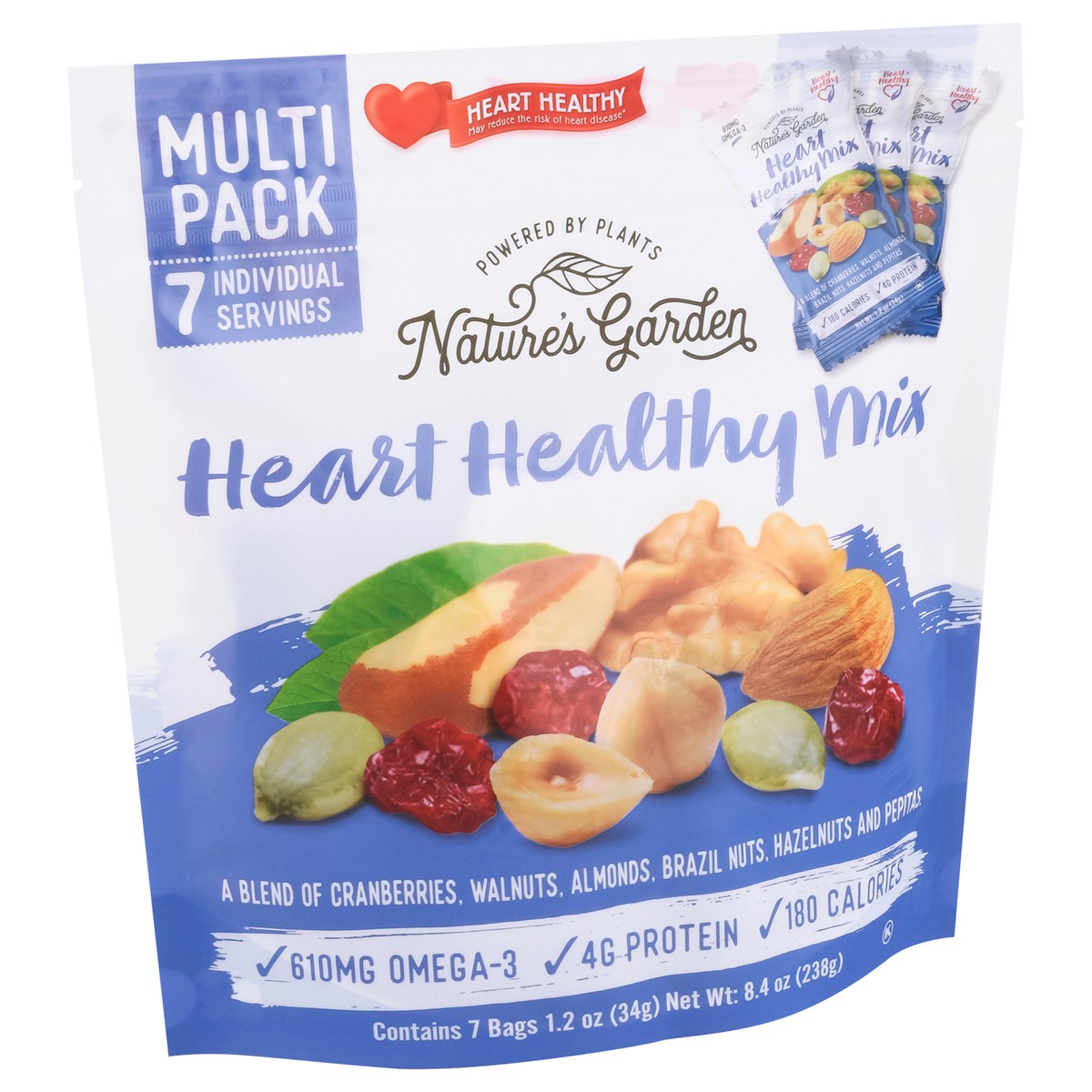 slide 12 of 15, Nature's Garden Heart Healthy Mix Multi Pack 7 - 1.2 oz Bags, 7 ct