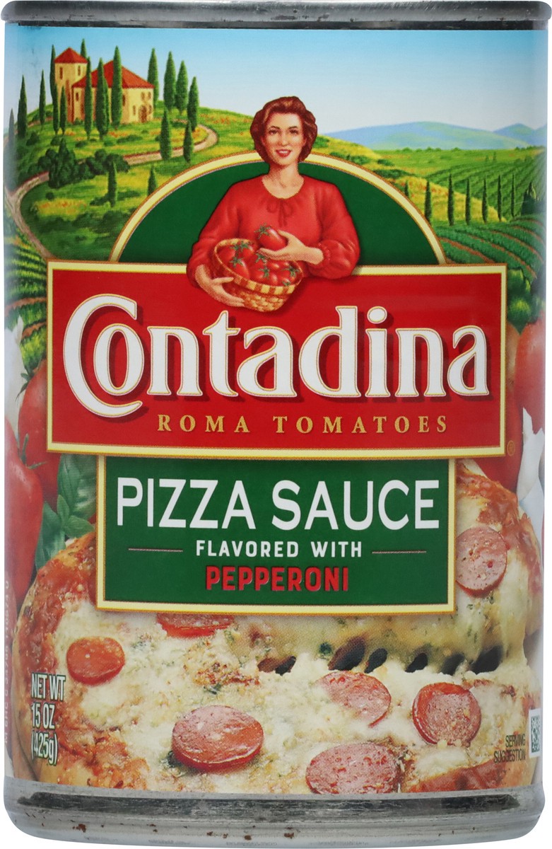 slide 2 of 9, Contadina Pepperoni Pizza Sauce 15 oz, 15 oz