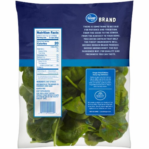 slide 3 of 3, Fresh Selections Tender Spinach, 10 oz