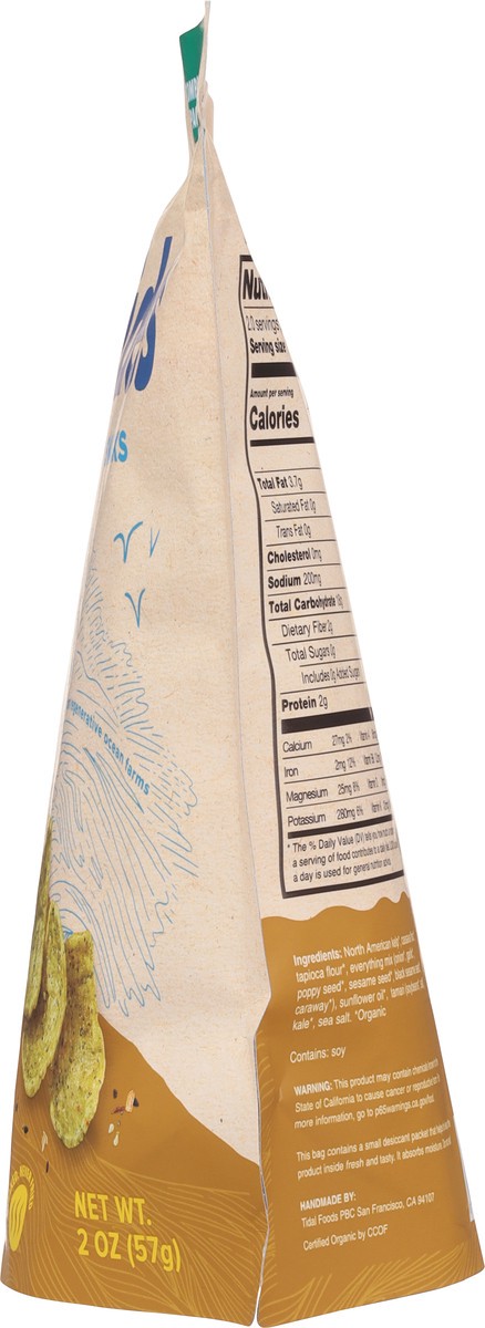 slide 5 of 13, 12 Tides Puffed Everything Kelp Chips 2 oz, 2 oz