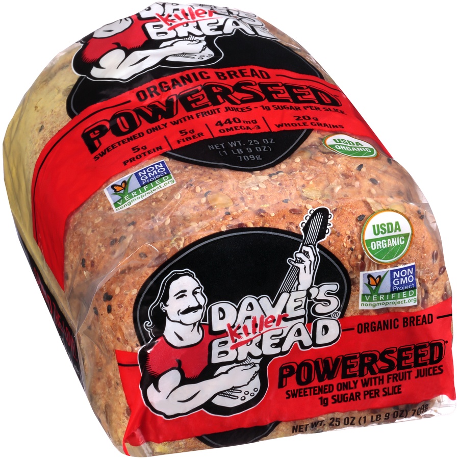 slide 2 of 8, Dave's Killer Bread Organic Powerseed, 25 oz