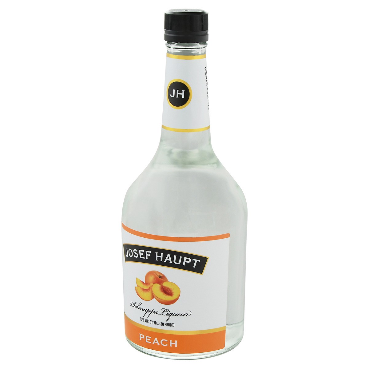 slide 5 of 9, Josef Haupt Schnapps Peach Liqueurs 750 ml Bottle, 750 ml