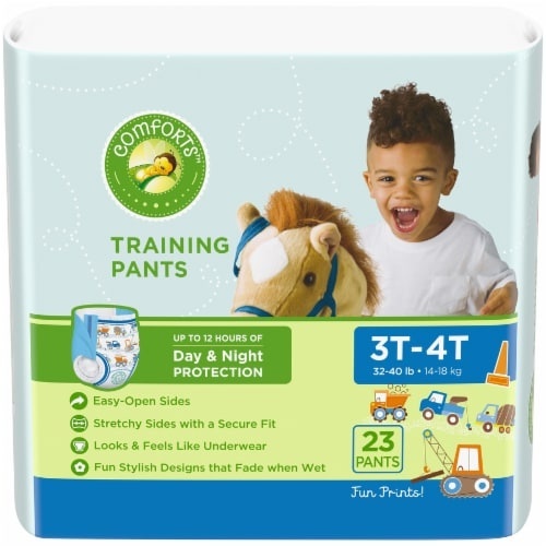 slide 1 of 1, Comforts Training Pants for Boys, 23 ct; 3T-4T