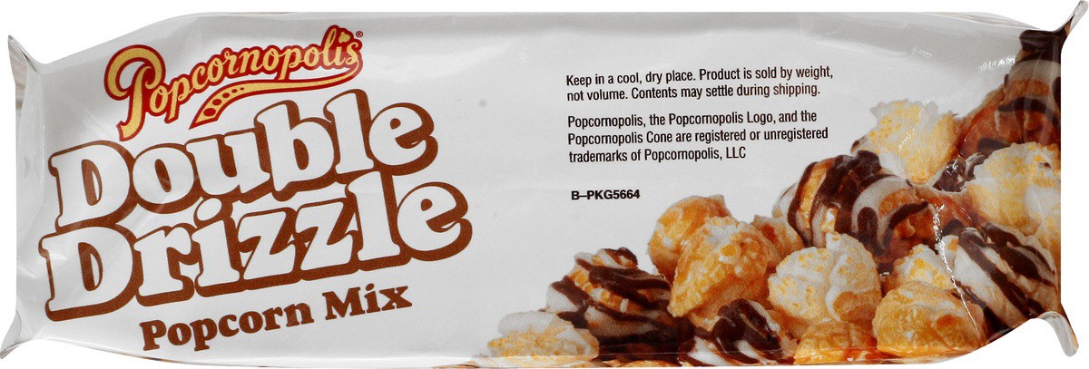 slide 3 of 9, Popcornopolis Double Drizzle Popcorn 7.5 oz, 7 oz