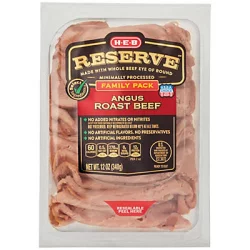 H-E-B Select Ingredients Reserve Roast Beef Family Pack