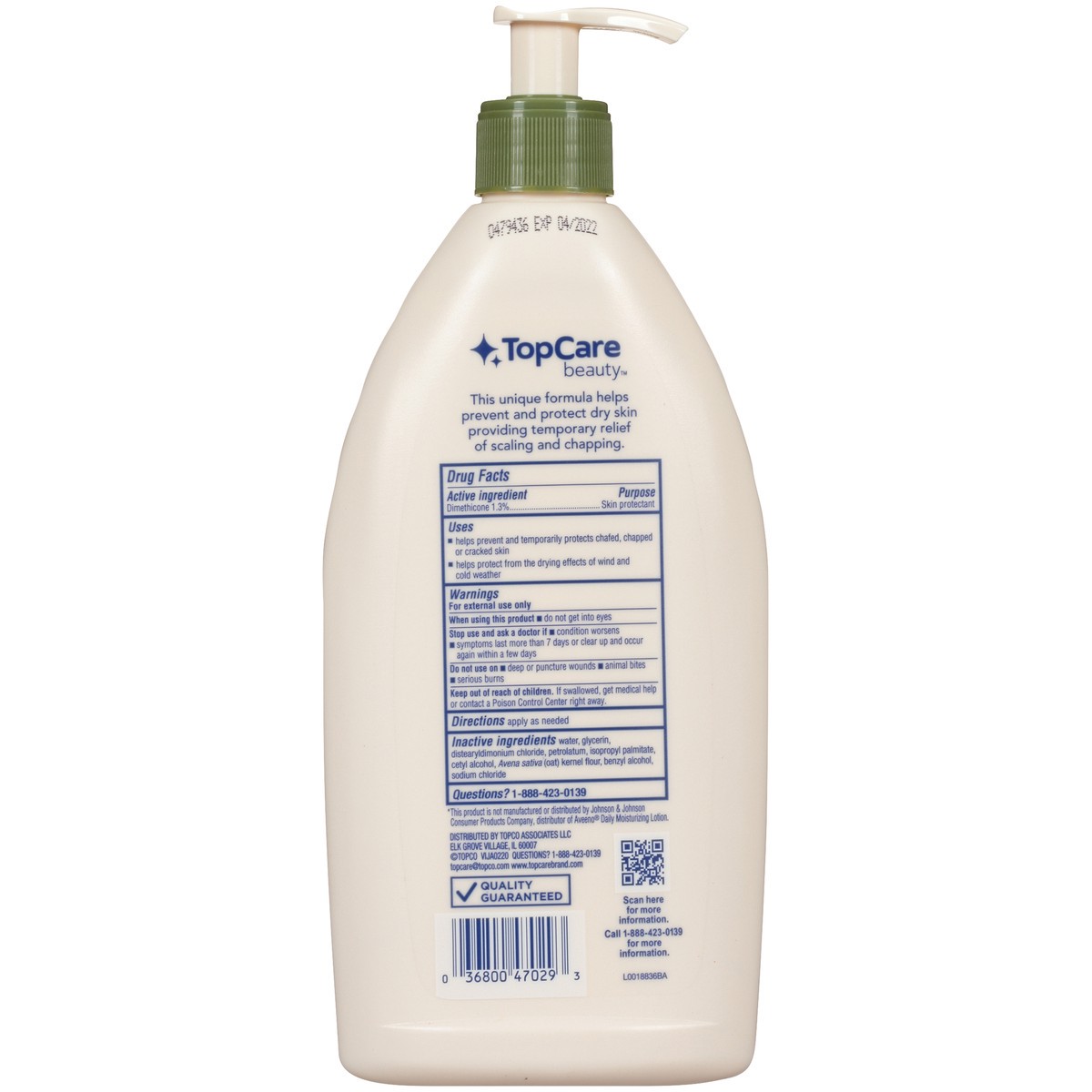 slide 8 of 13, Topcare Daily Moisturizing Lotion 18 Ounces, 18 oz