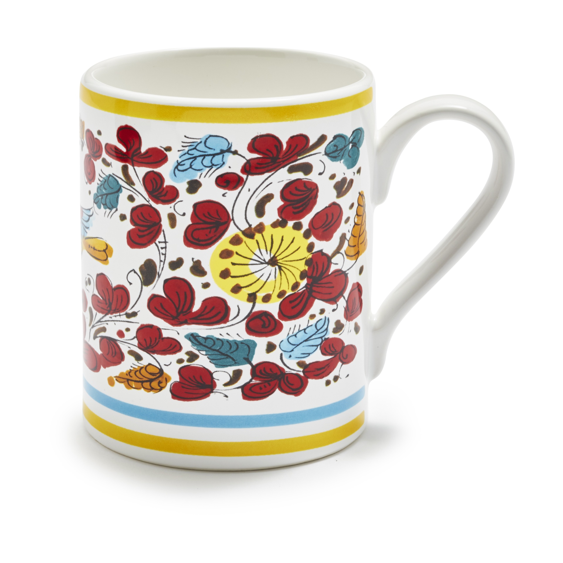 slide 1 of 1, Sur La Table Nova Deruta Bird Mug, 13 oz