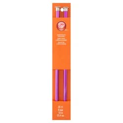Boye Straight Aluminum Knitting Needles Size 11 - 10"