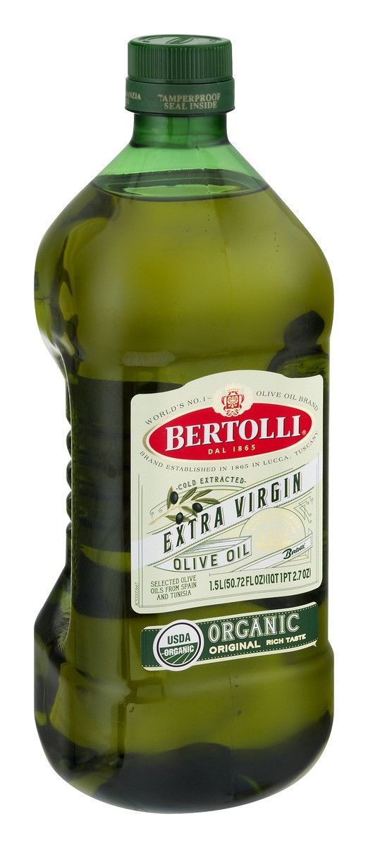 slide 2 of 11, Bertolli Organic Rich Taste Extra Virgin Olive Oil, 
