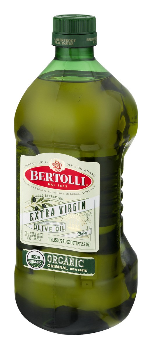 slide 4 of 11, Bertolli Organic Rich Taste Extra Virgin Olive Oil, 