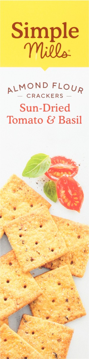 slide 11 of 14, Simple Mills Sun-dried Tomato & Basil Almond Flour Crackers, 4.25 oz