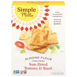 Simple Mills Sun-dried Tomato & Basil Almond Flour Crackers