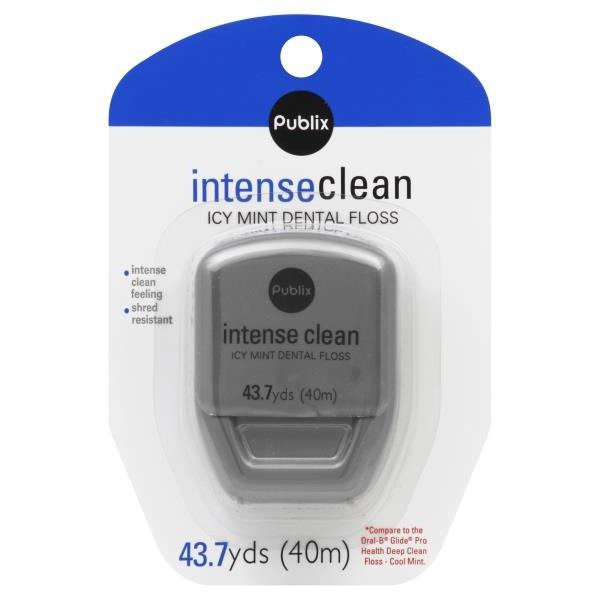 slide 1 of 1, Publix Dental Floss, Icy Mint, 1 ct