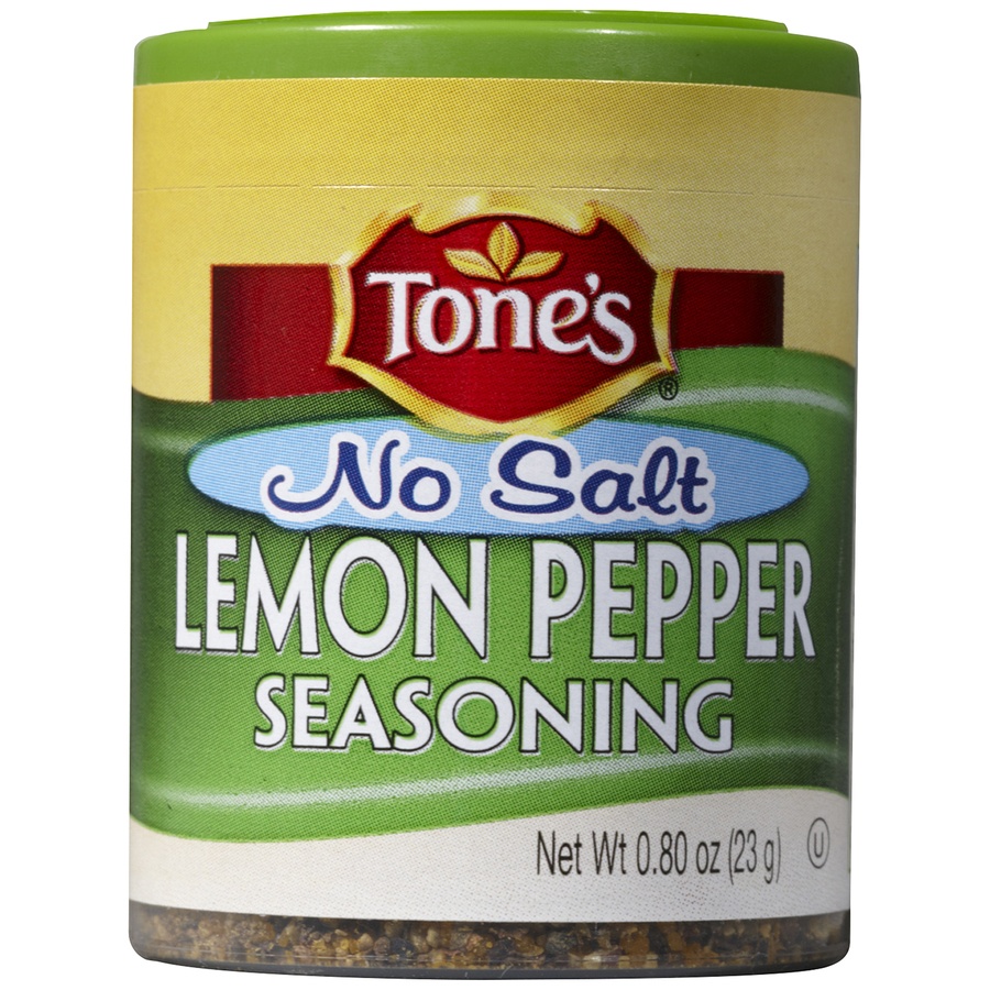 No-Salt Lemon Pepper Seasoning - Tone's®