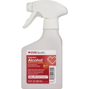 slide 1 of 1, CVS Health Isopropyl 91% Alcohol First Aid Antiseptic Spray, 10 fl oz