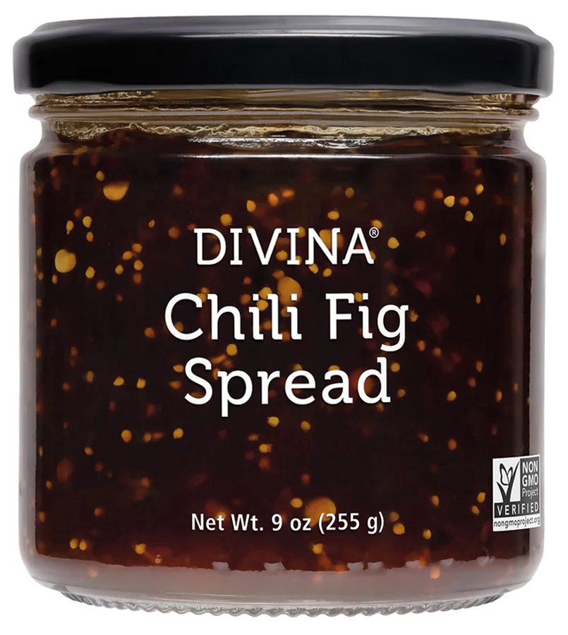 slide 1 of 1, Divina Fig Chili Spread, 9 oz
