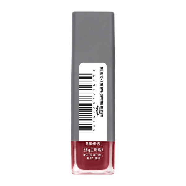 slide 4 of 5, Covergirl Exhibitionist 24 Hour Matte Lipstick, Soloist, 0.09 oz