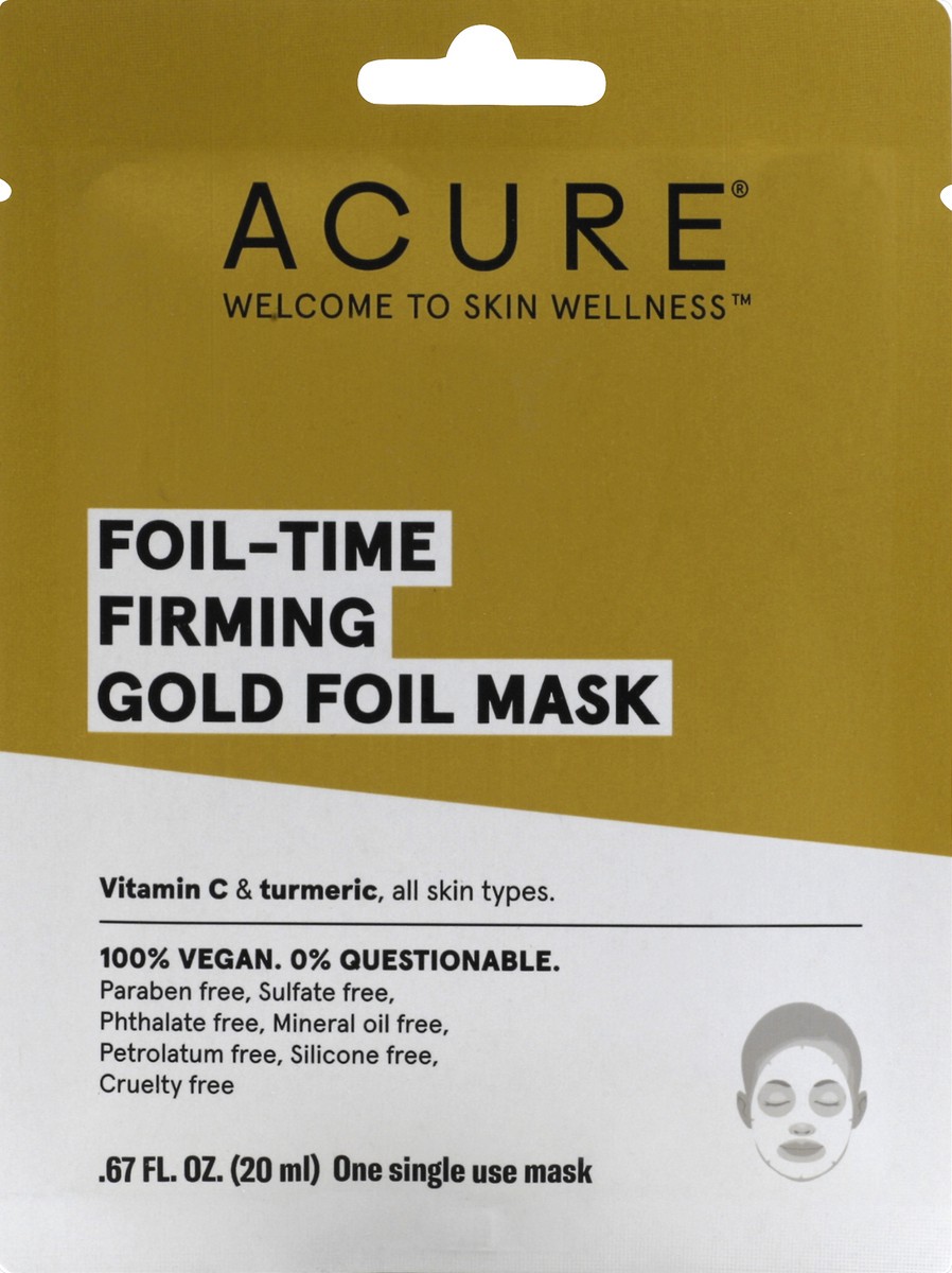 slide 5 of 6, ACURE Foil Mask 1 ea, 1 ea