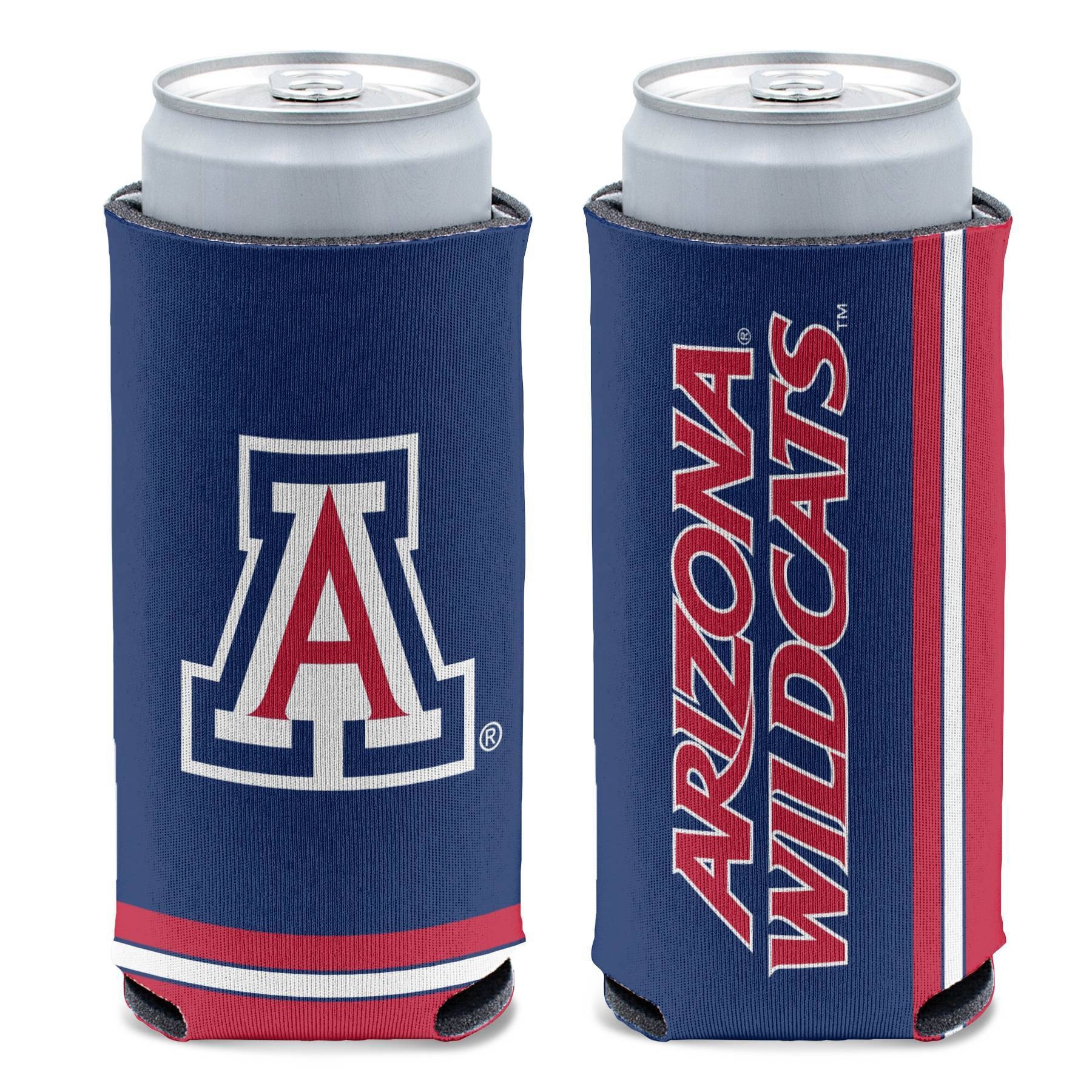 slide 1 of 3, NCAA Arizona Wildcats Slim Can Cooler, 1 ct