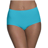 slide 2 of 13, Fruit of the Loom Women's Breathable Cotton-Mesh Brief Underwear, Size: 9, 6 ct