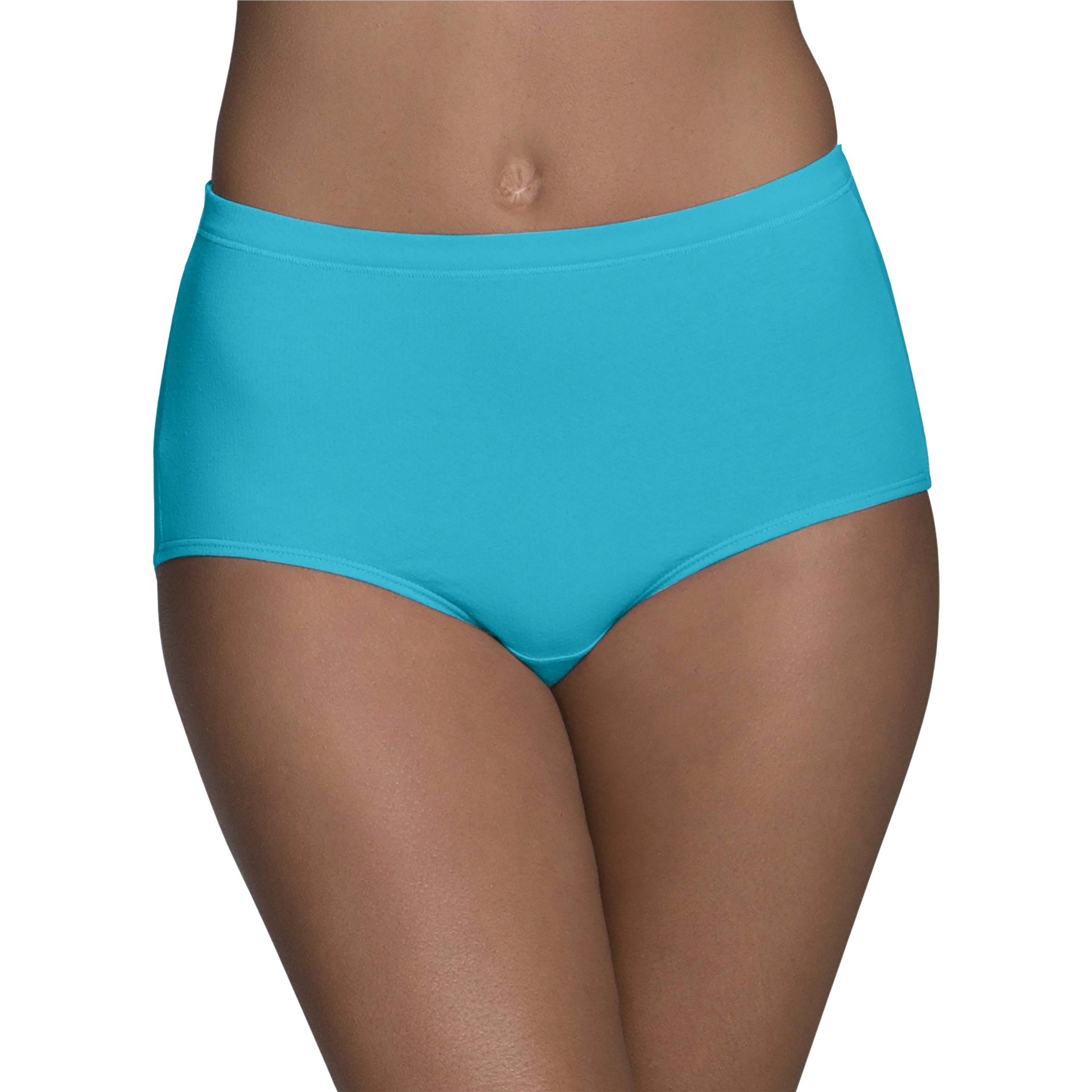 slide 5 of 13, Fruit of the Loom Women's Breathable Cotton-Mesh Brief Underwear, Size: 9, 6 ct