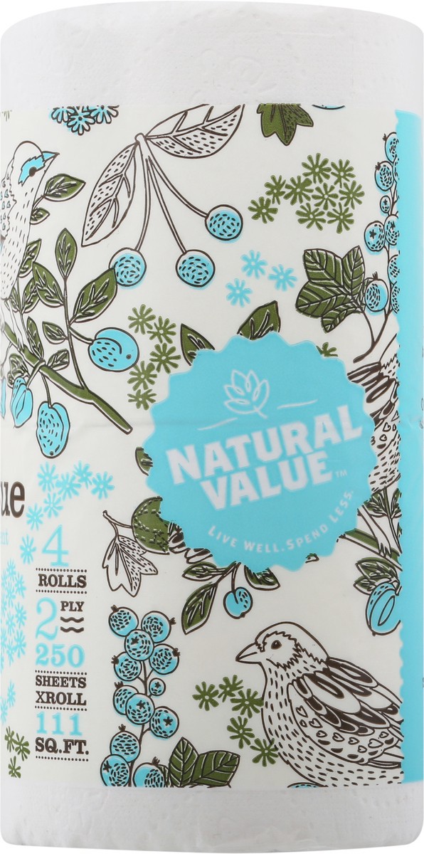 slide 8 of 11, Natural Value 100% Recycled 2-Ply Bathroom Tissue, 96 ct