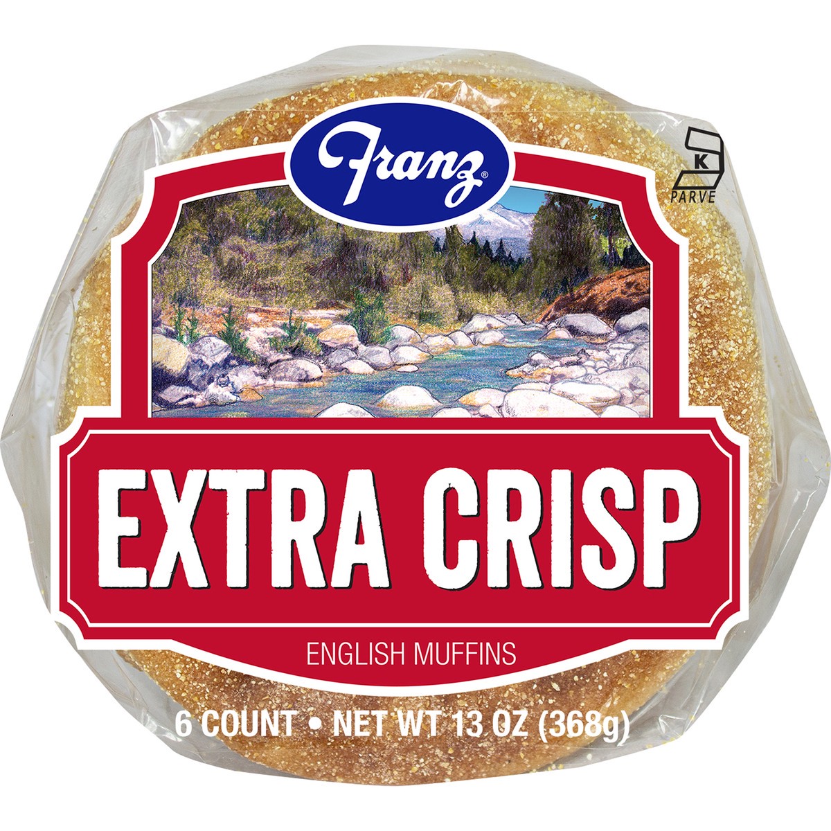 slide 2 of 8, Franz Extra Crisp English Muffins, 6 ct; 13 oz