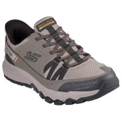 Skechers Men's Dynamite AT Escapar Casual Shoes, Taupe, Size 10.5