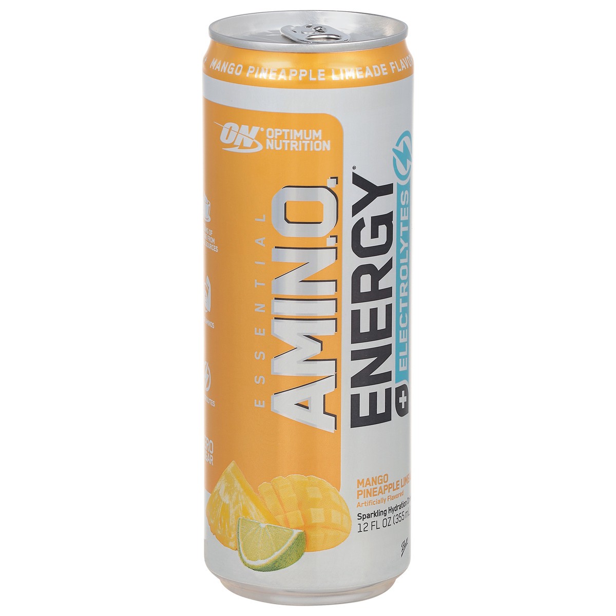 slide 9 of 9, Optimum Nutrition Amino Mango, 12 oz