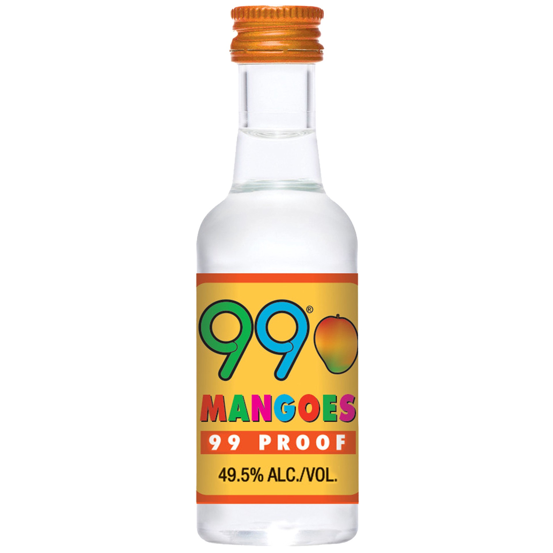 slide 1 of 5, 99 Brand Mangoes Liqueur, 50 ml