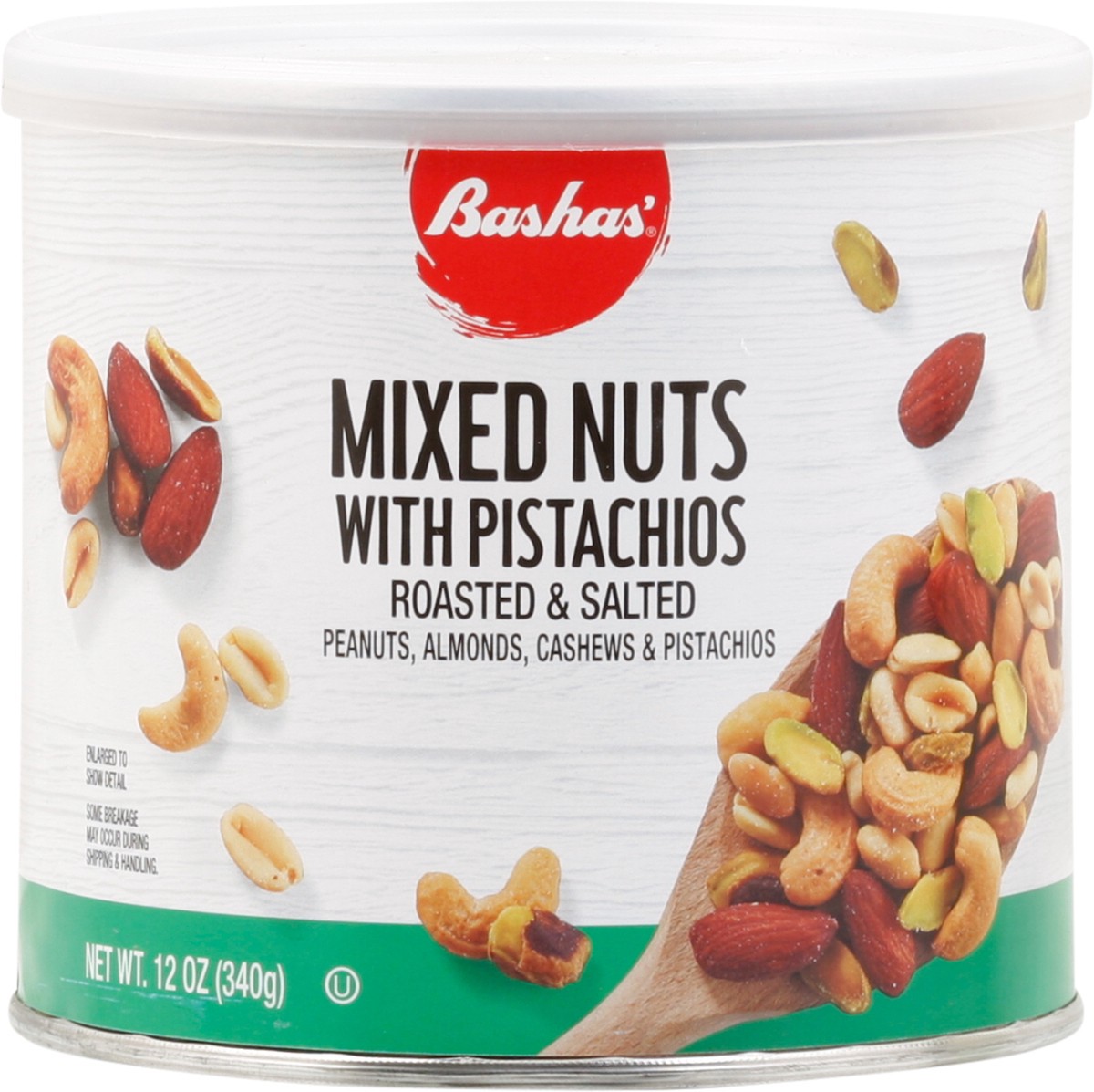 slide 5 of 14, Bashas Mix Nuts W/pistachios, 12 oz