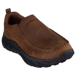 Skechers Men's Zenfield-Fredrick Shoes, Brown, Size 11