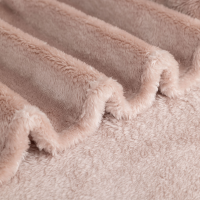slide 9 of 13, Berkshire Blanket Long Pile Velvetloft Plush, 50 in x 70 in, Warm Taupe, 50 in