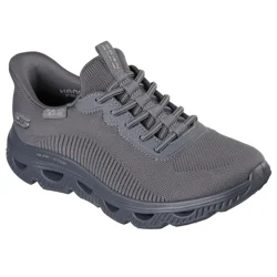 Skechers Women's Bobs Arc Waves Slip In, Charcoal, Size 9.5