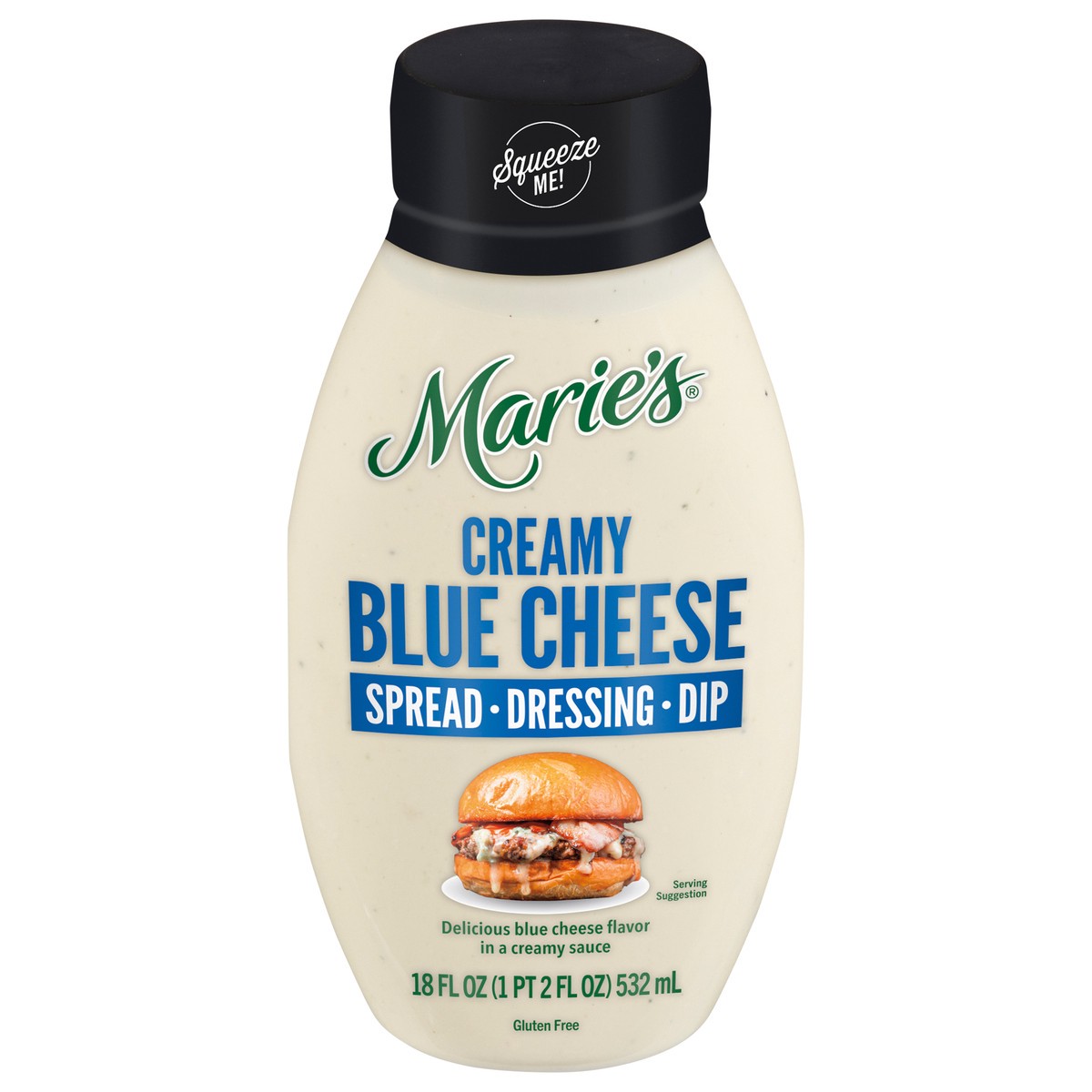 slide 1 of 4, Marie's Creamy Blue Cheese Spread/Dressing/Dip 18 fl oz, 18 oz