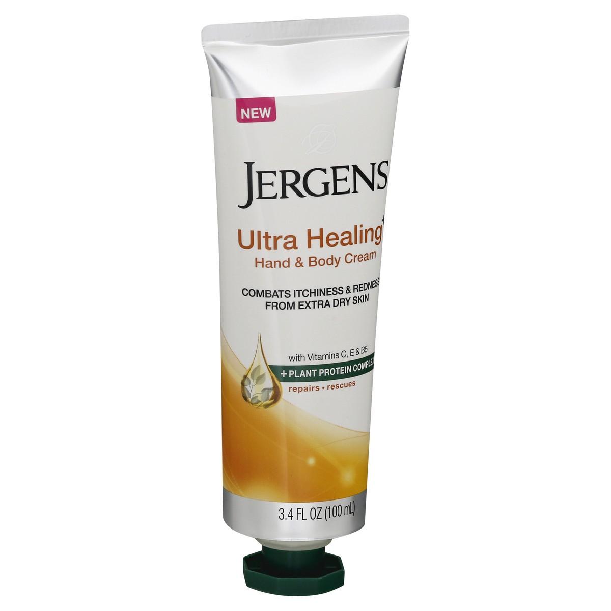 slide 3 of 9, Jergens Ultra Healing+ Hand & Body Cream 3.4 oz, 3.4 fl oz