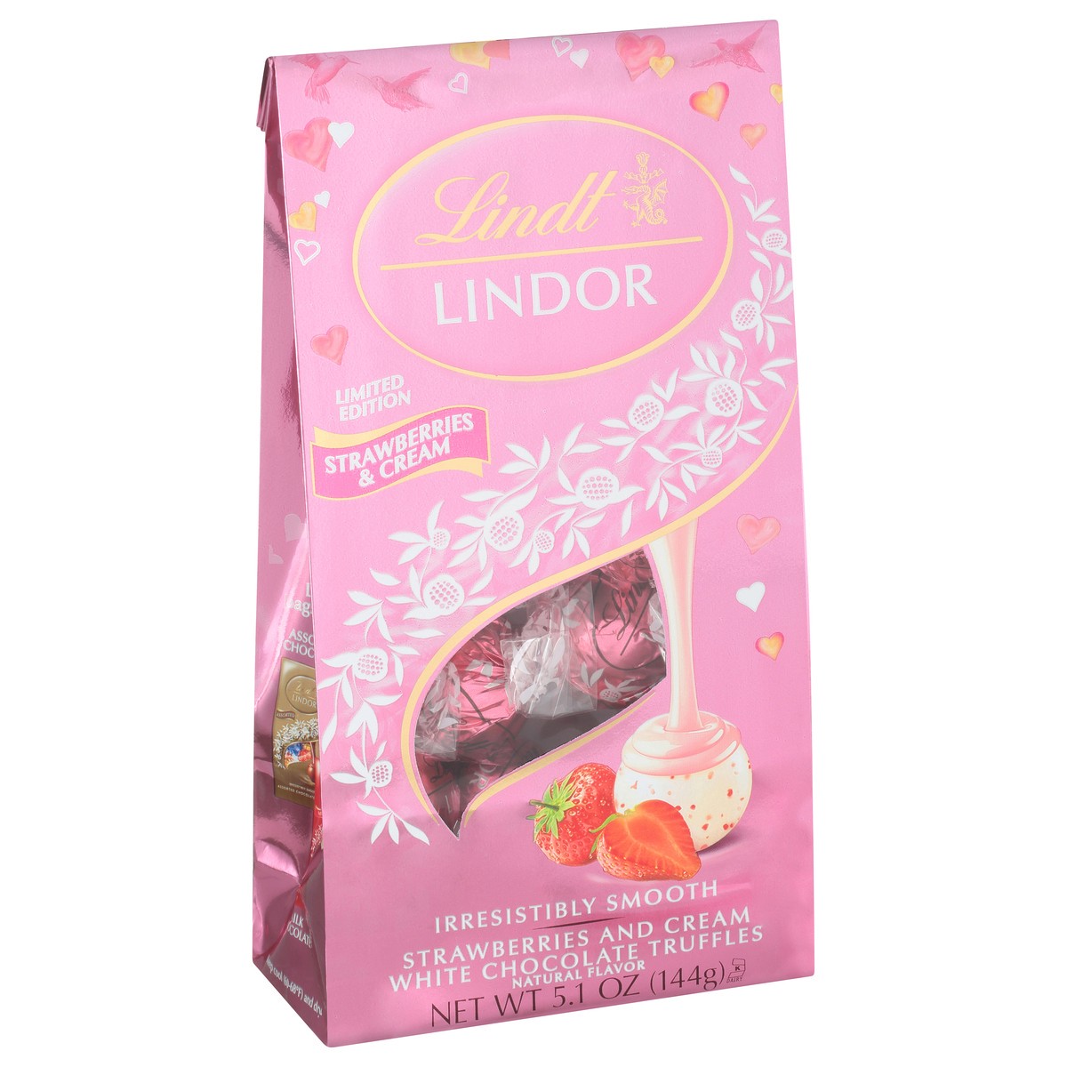 slide 2 of 10, Lindor Strawberries & Cream, 1 ct