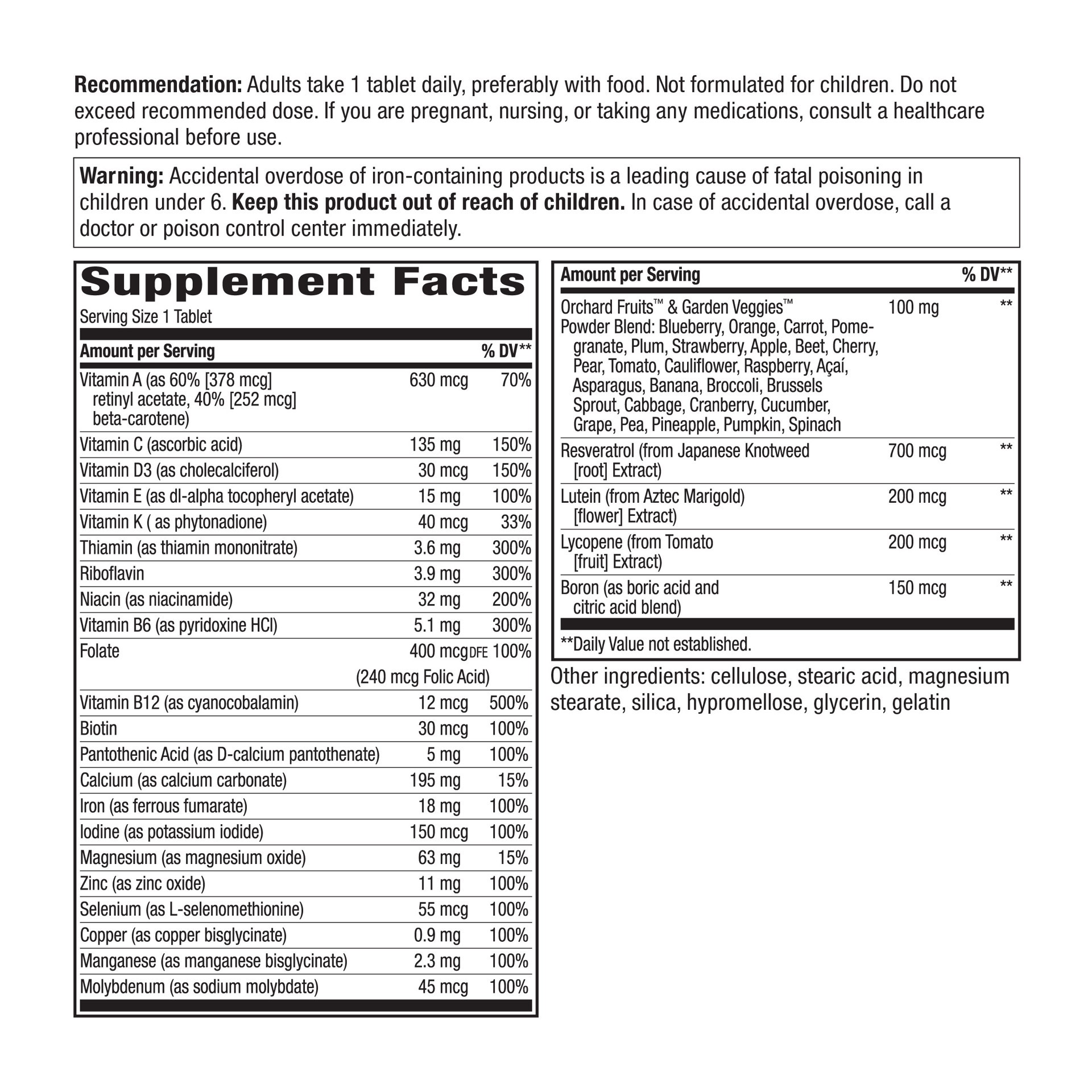 slide 4 of 5, Alive! Daily Energy Multi Vitamin, 60 ct