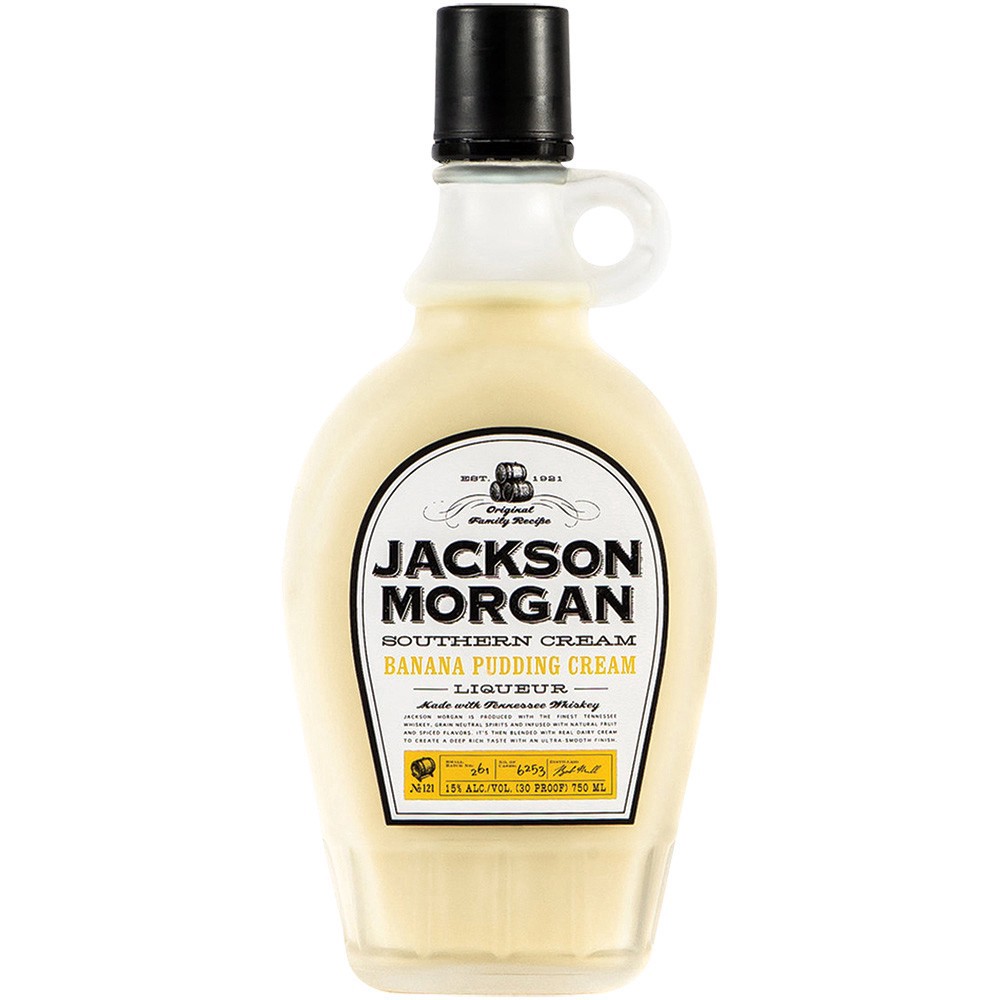 slide 1 of 1, Jackson Morgan Banana Pudding Southern Cream Liquer, 50 ml