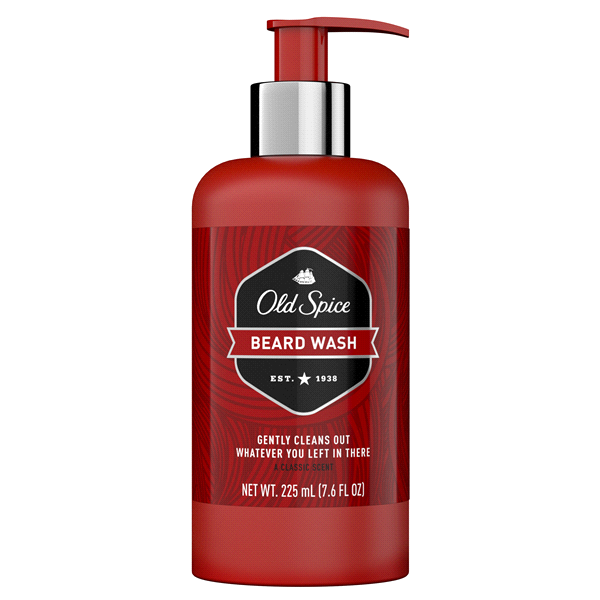 slide 1 of 1, Old Spice Beard Wash, 7.6 fl oz