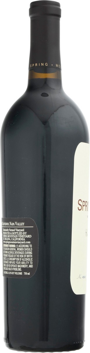 slide 4 of 12, Spring Mountain Vineyards Cabernet, 750 ml