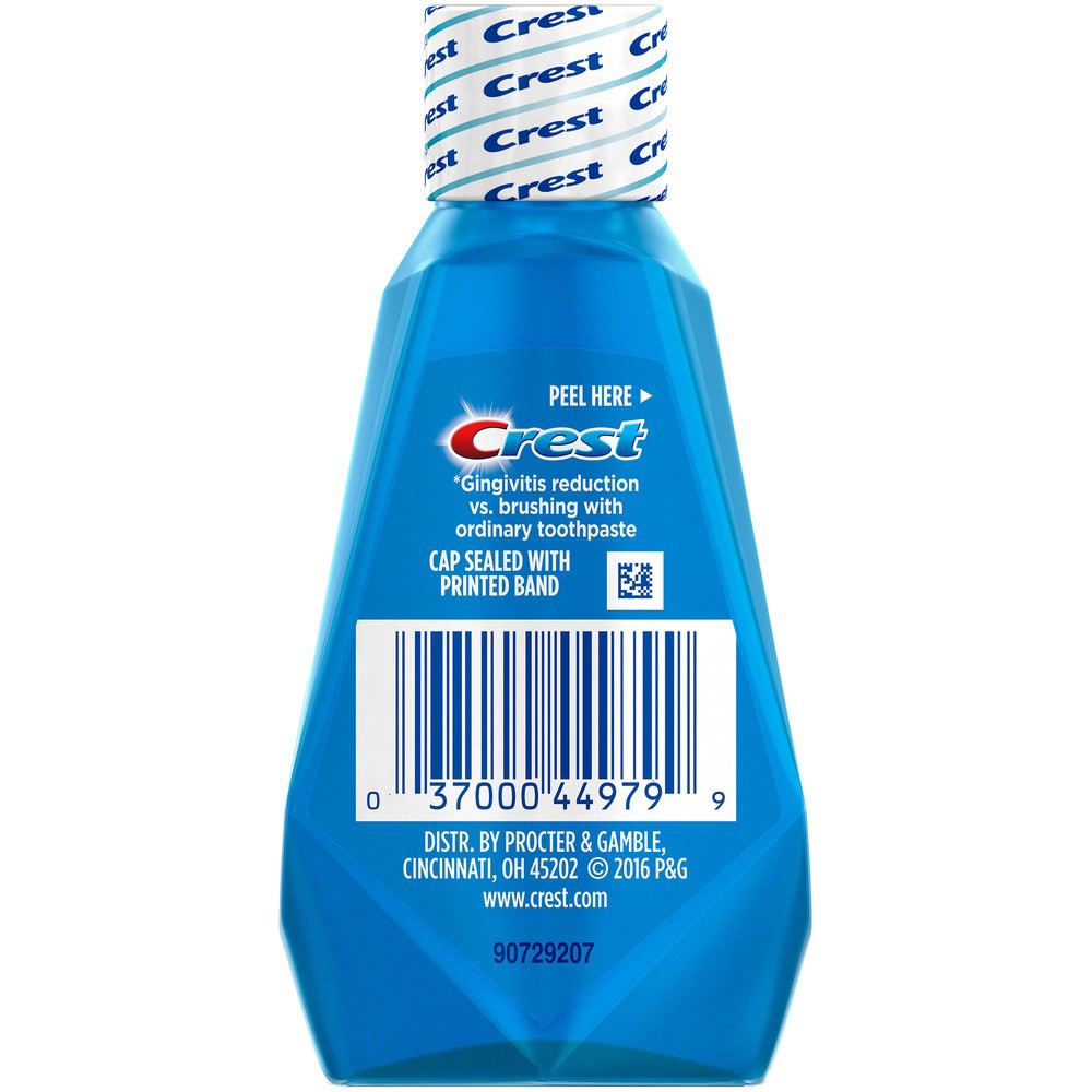 slide 4 of 5, Crest Pro Health Multi Protection Clean Mint CPC (cetylpyridinium chloride) Antigingivitis/Antiplaque Oral Rinse, 36 mL (1.2 fl oz), 1.2 fl oz