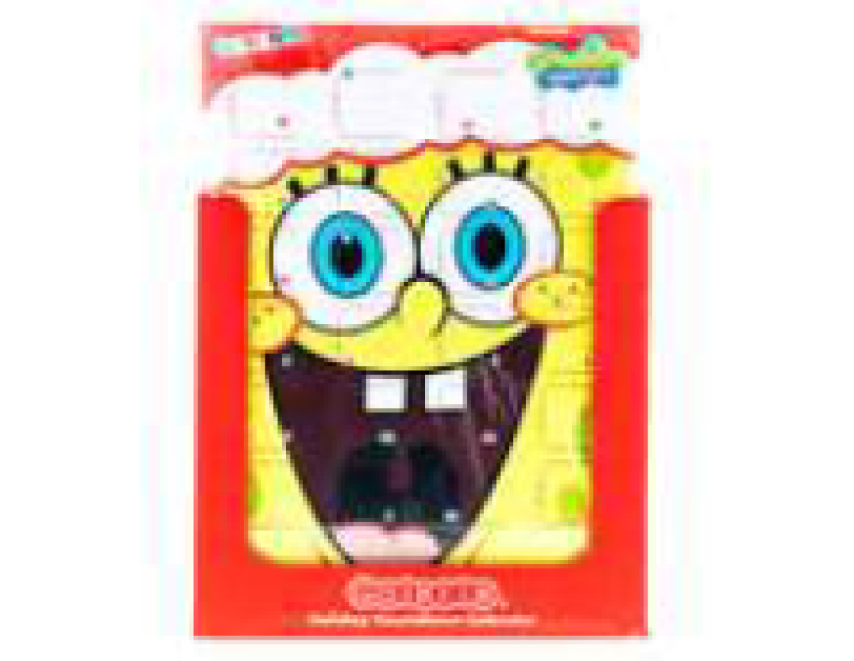 slide 1 of 1, Nickelodeon Spongebob Square Pants Chocolate Advent Calendar, 1.76 oz